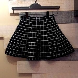 Cute grid skirt for girls | 6/6x | LAPIS